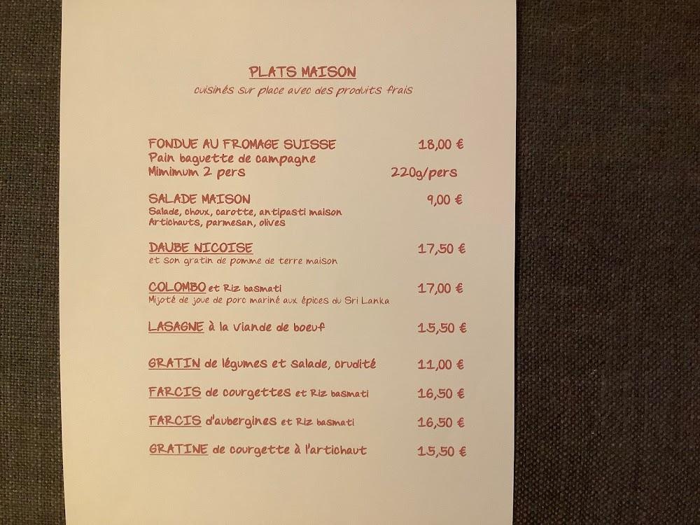 Le Heinz Café - Menu Image 2
